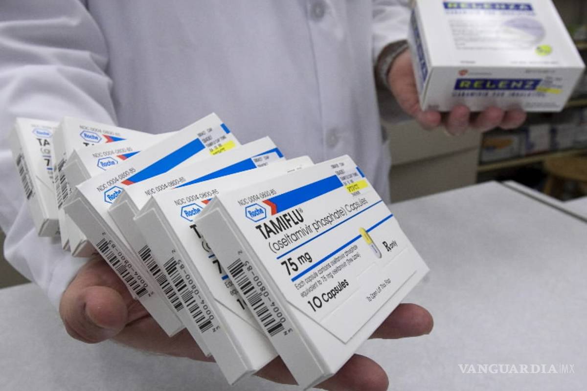 Llegan 52 mil unidades de Tamiflu a México