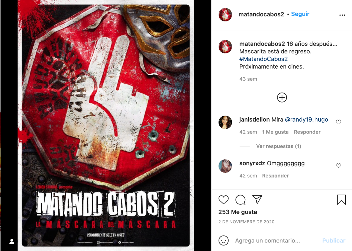 $!Aunque la cinta no contará con la actuación de Tony Dalton, la producción contará con el regreso de Joaquín Cosio y Silverio Palacios.