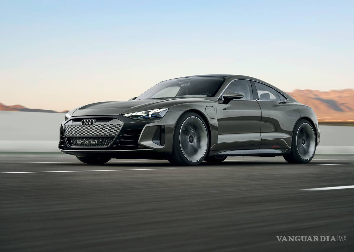 $!Audi e-tron GT Concept, eléctrico que da 590 hp y 400 km de autonomía... y 240 km/h