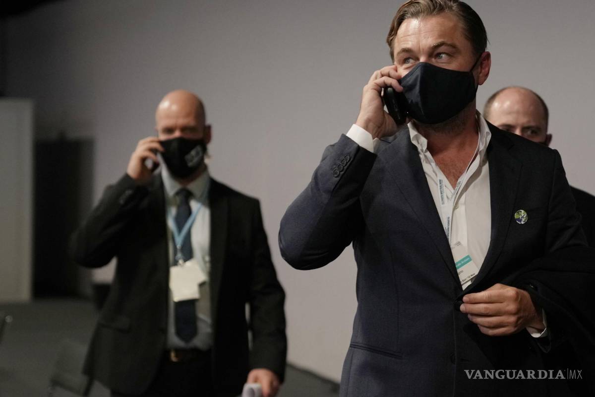 Leonardo Di Caprio desata la pasión en la cumbre COP26