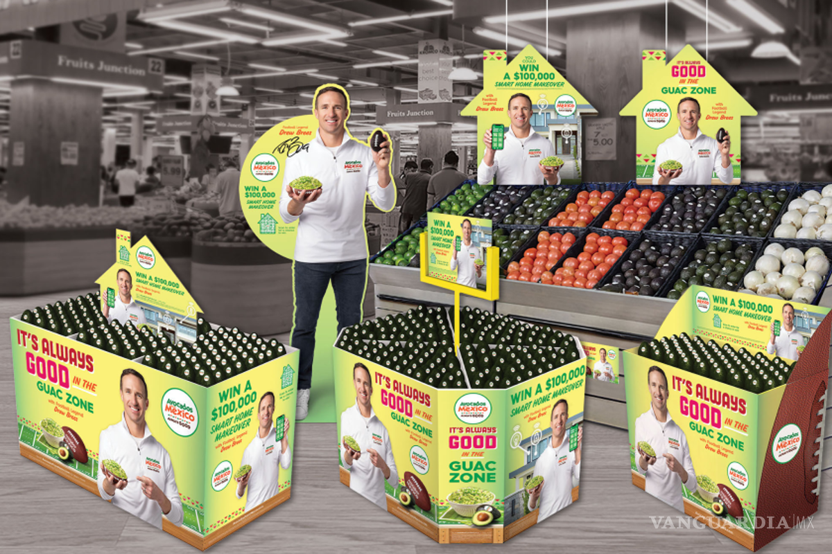 Drew Brees y Avocados From Mexico ‘regresan’ a la NFL en promocional para el Super Bowl 2022