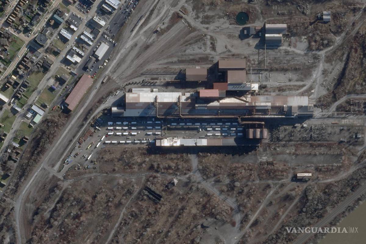 $!na foto satelital proporcionada por Planet Labs muestra la mina de bitcoins de Mawson Infrastructure Groups en Midland, Pensilvania.