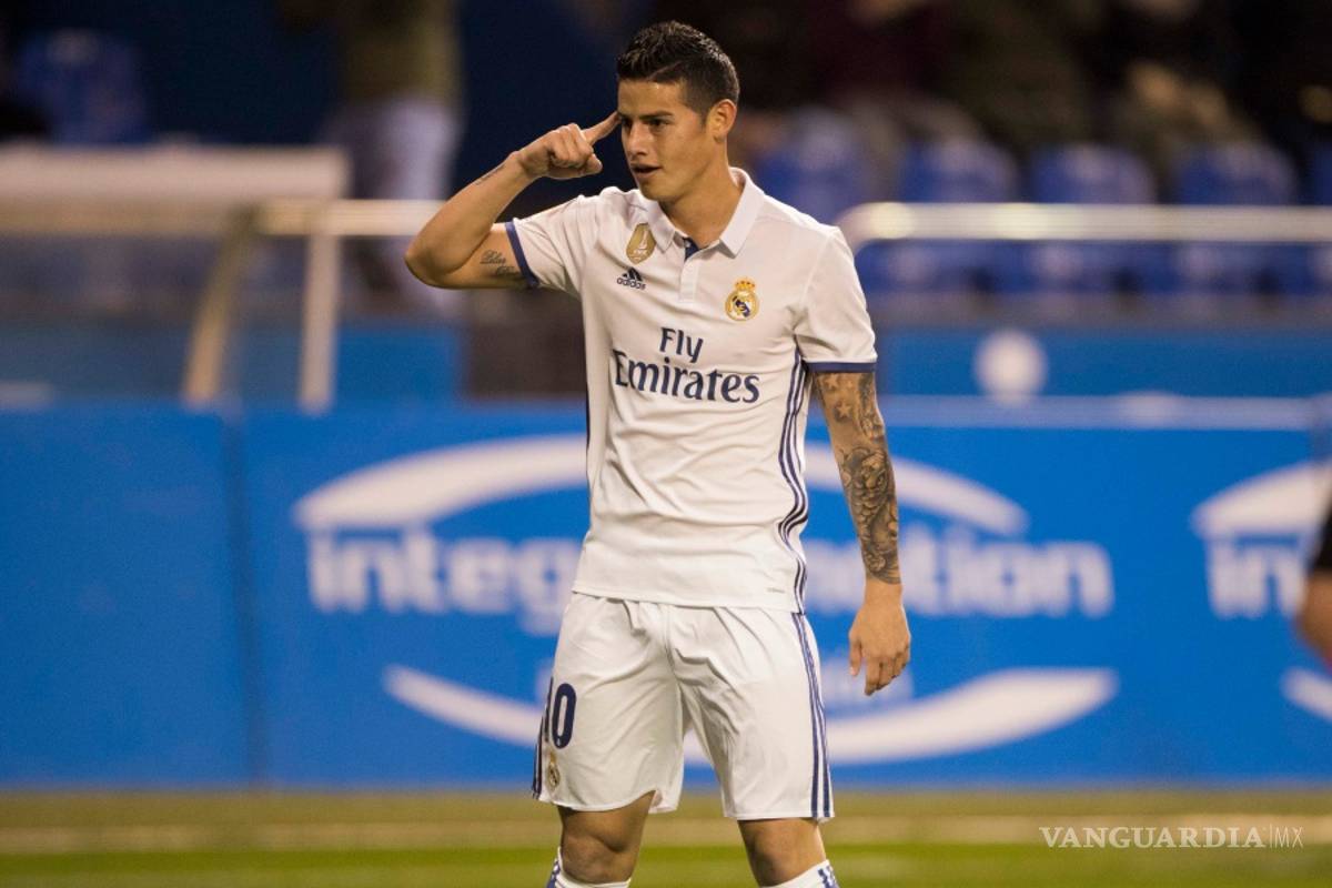 Llegada de James Rodríguez al Manchester depende de salida de Rooney