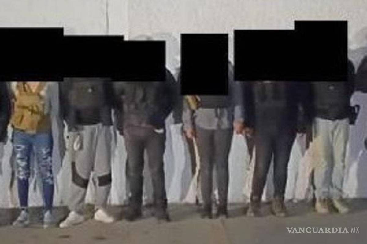 Detienen a banda en China, Nuevo León, con armas y equipo táctico