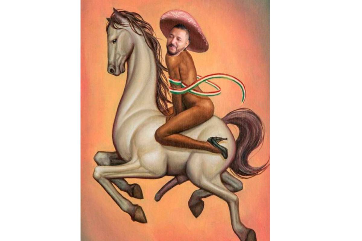 'El Mijis' muestra apoyo a comunidad LGBTTI y presume su foto de Zapata en tacones