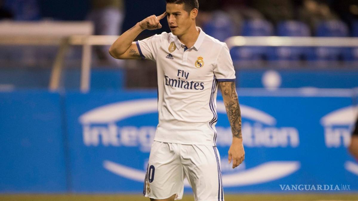 Llegada de James Rodríguez al Manchester depende de salida de Rooney