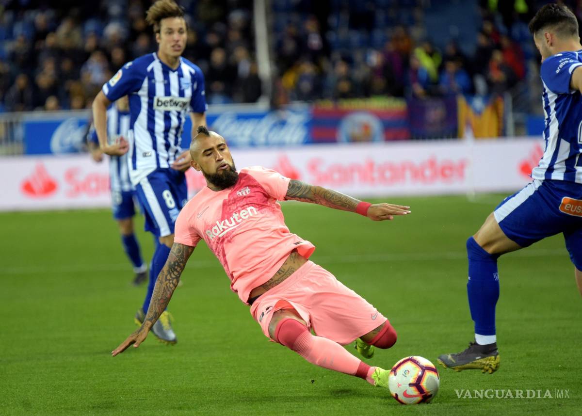 $!Sin Messi en el campo, Barcelona gana al Alavés y está a nada de ser campeón de España