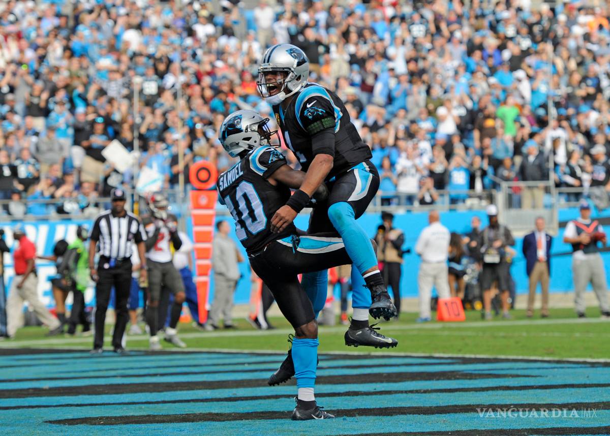 $!Cam Newton es la estrella en el triunfo de los Panthers