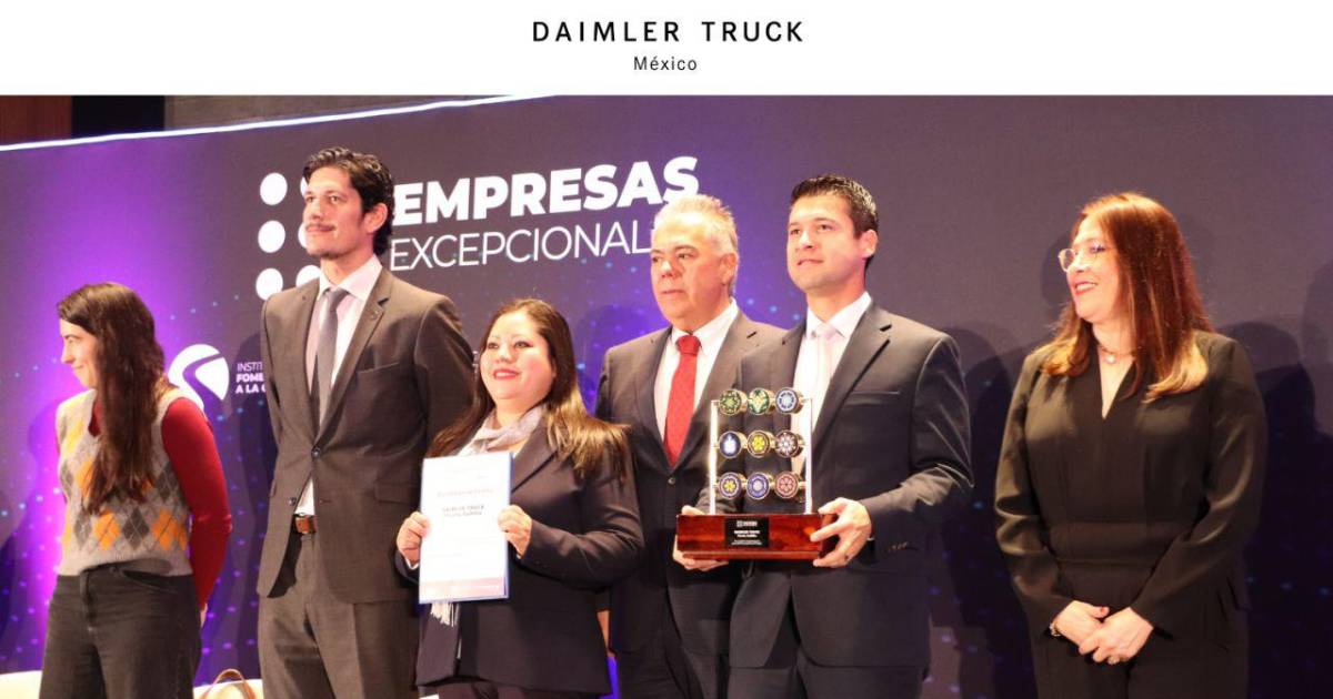 Entregan reconocimiento como Práctica Excepcional a Daimler Truck Planta Saltillo