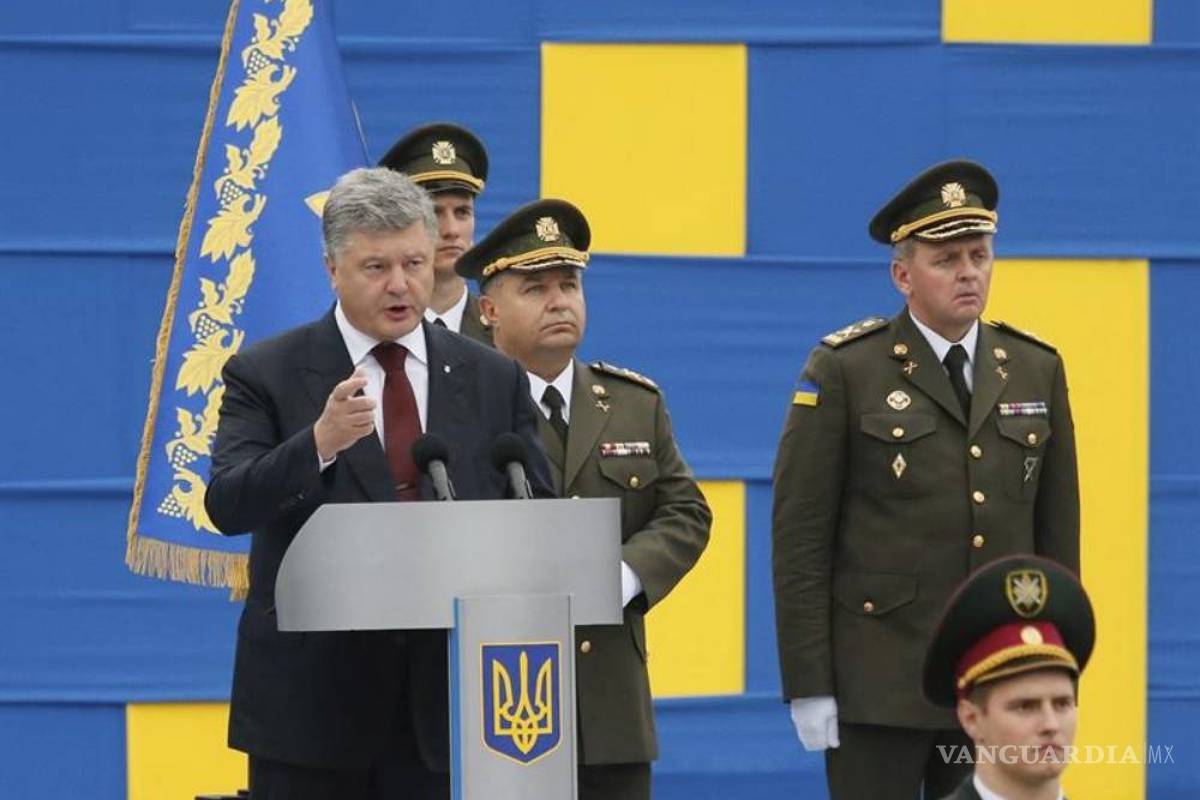 $!Ucrania celebra un cuarto de siglo de independencia inmersa en una guerra