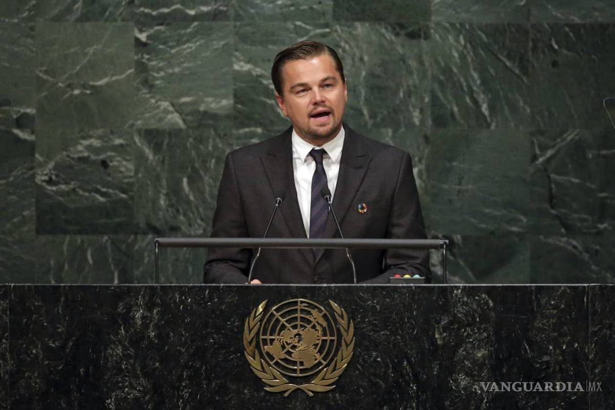 &quot;El planeta no se salvará si no dejamos los combustibles fósiles”: DiCaprio