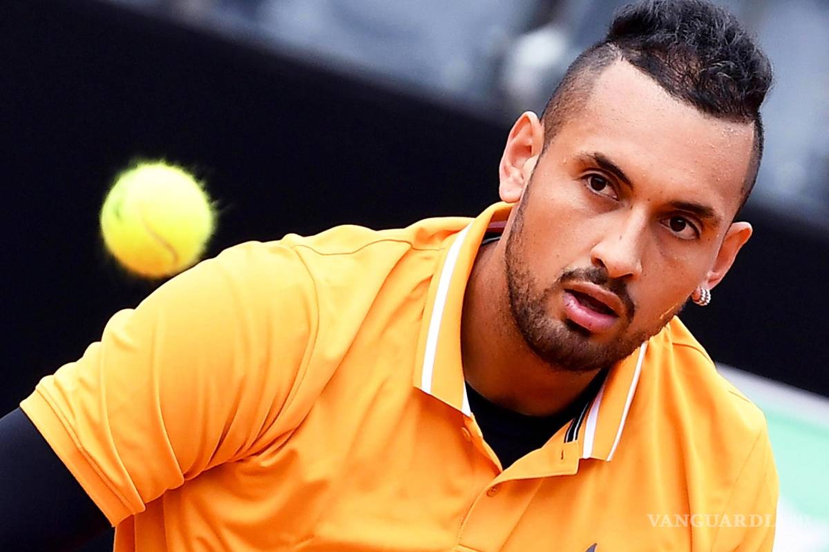 Nick Kyrgios se descontrola y es expulsado del Masters 1000 de Roma por arrojar una silla al campo