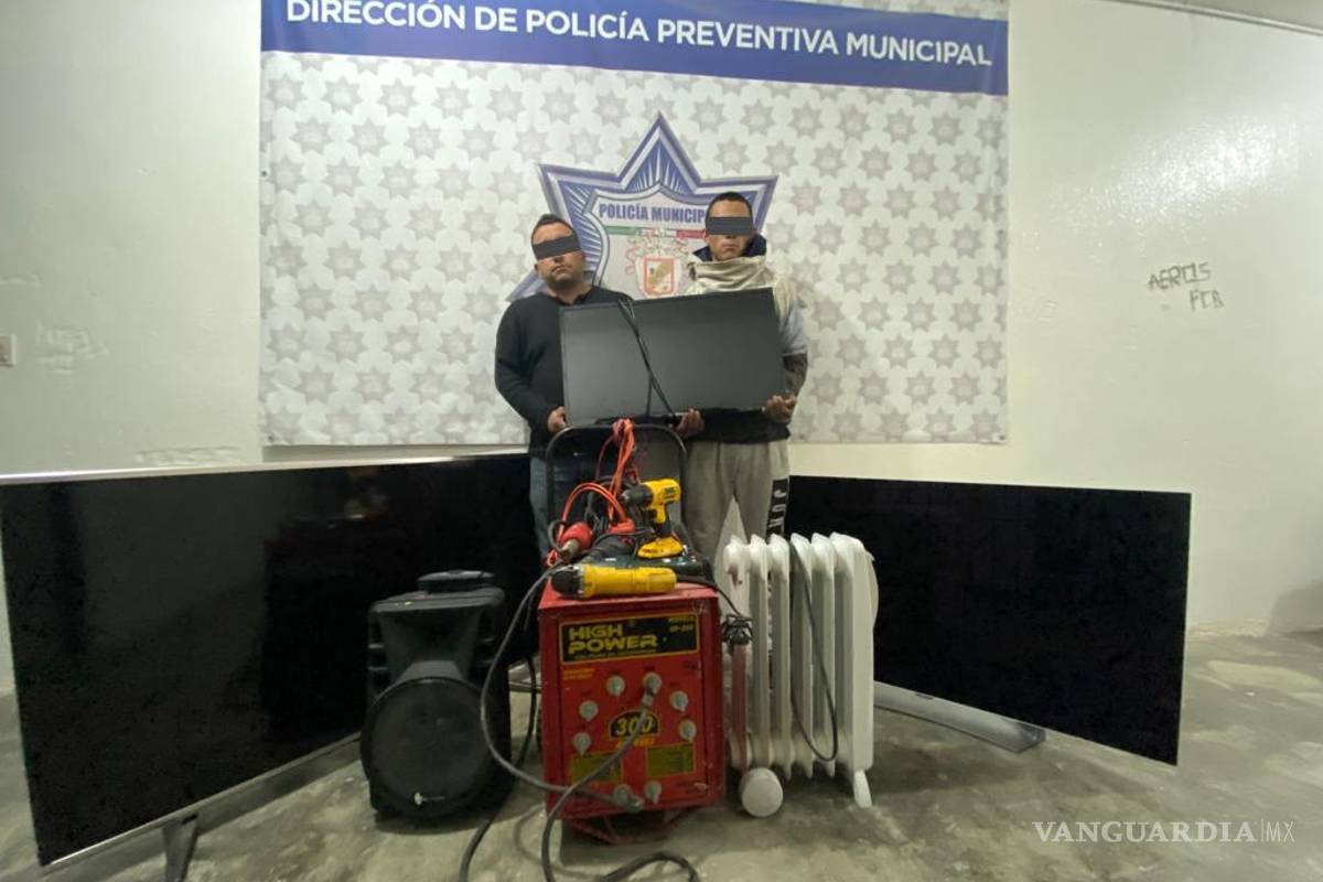 Caen por robo en flagrancia dos hombres en Arteaga