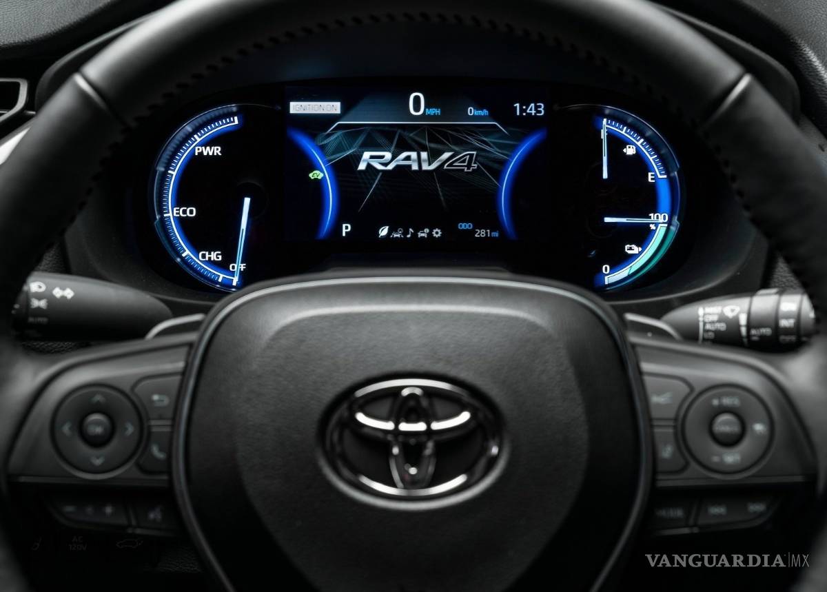 $!Toyota RAV4 Prime, versión híbrida enchufable de 38 km/l y aspecto deportivo