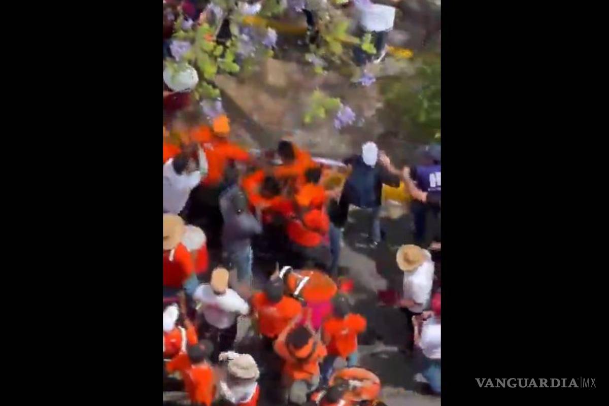 Pelean simpatizantes de MC y Morena en Jalisco, antes de debate