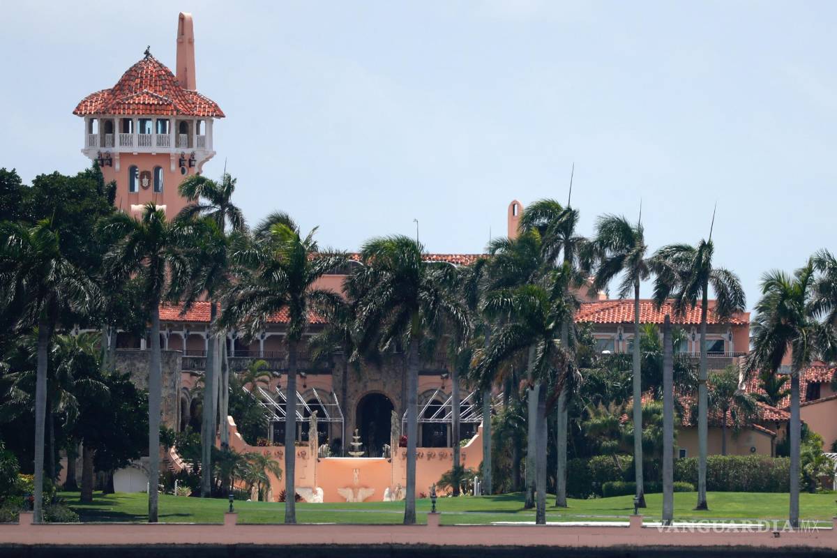 $!Vista de la mansión Mar-a-Lago del presidente Donald Trump en Palm Beach, Florida.