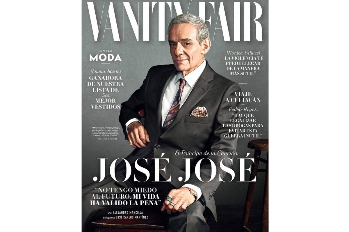 'Vanity Fair' rinde homenaje a José José en su próxima edición