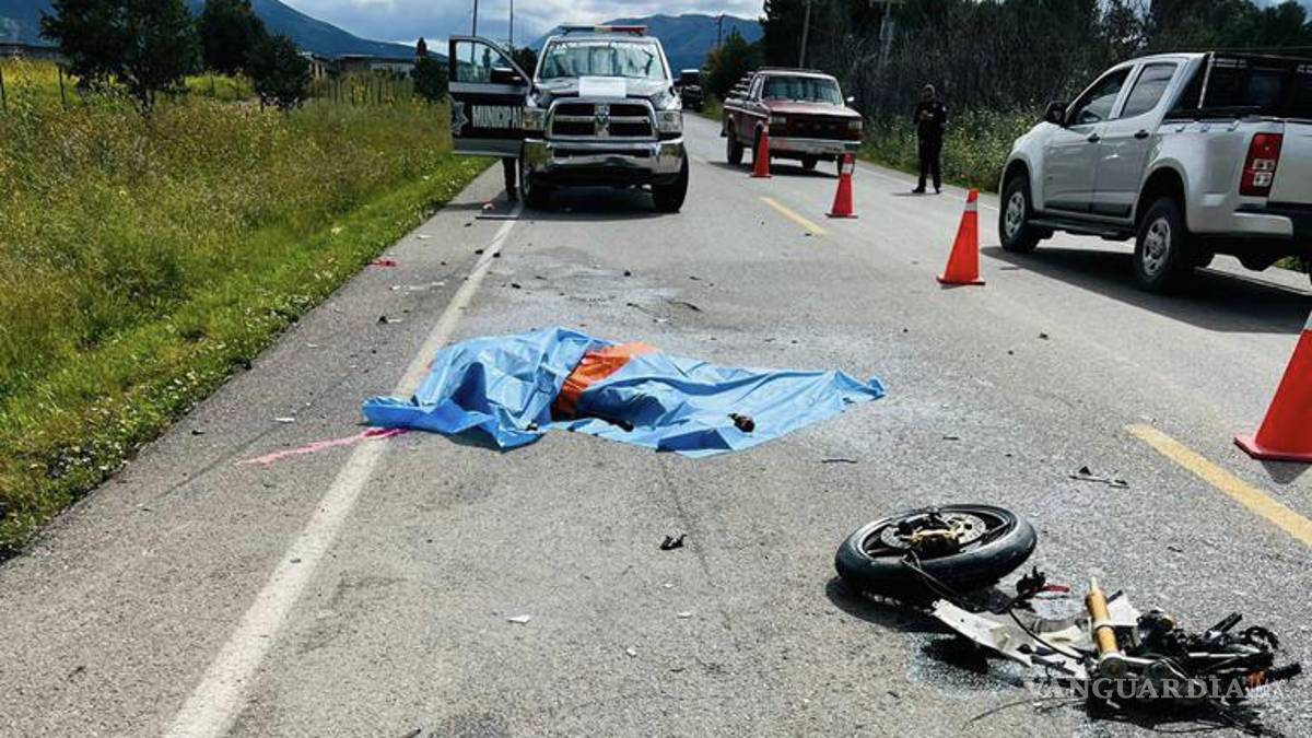 Muere arquitecto de Monterrey en accidente en moto, iba a San Antonio de las Alazanas