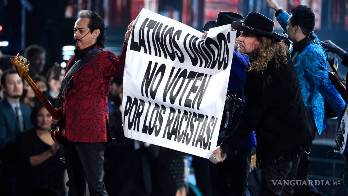 Maná y Los Tigres del Norte, a los latinos: “No voten a los racistas”