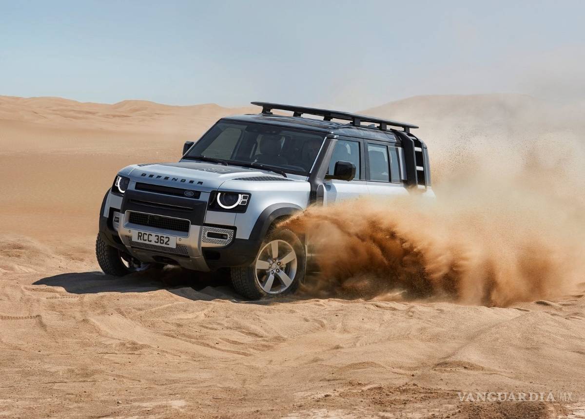 $!El nuevo Land Rover Defender puede cruzar lo que sea sin dejar de ser lujoso y cómodo