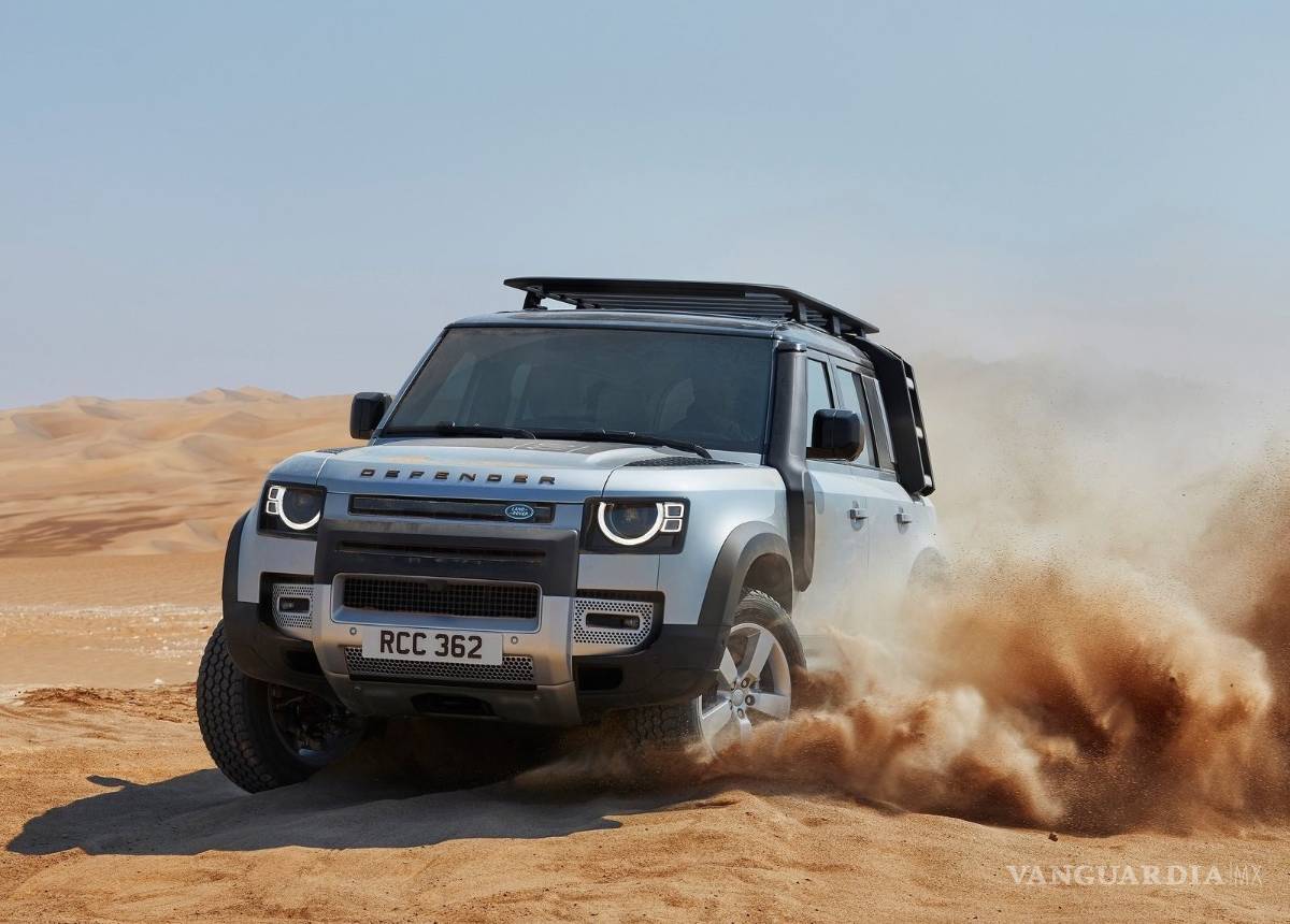 $!El nuevo Land Rover Defender puede cruzar lo que sea sin dejar de ser lujoso y cómodo