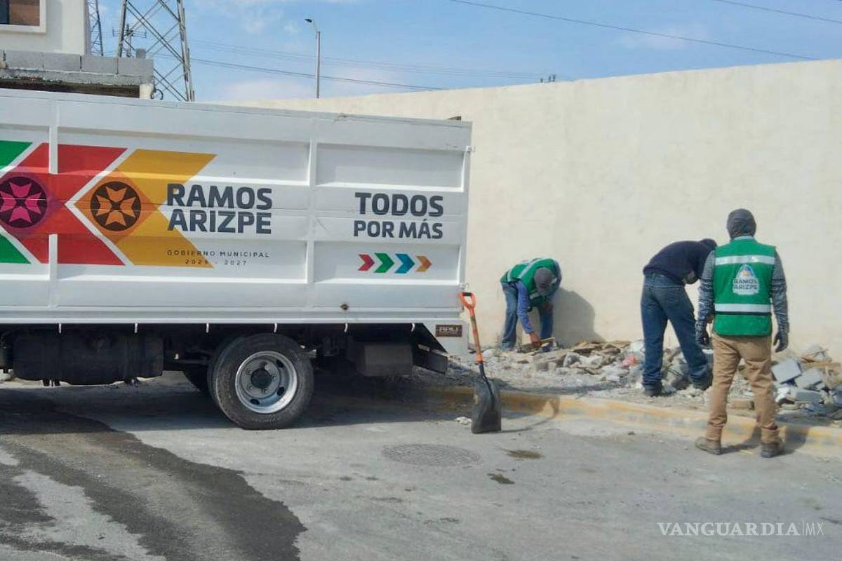 $!Cuadrillas municipales realizan trabajos en distintos sectores de la ciudad.