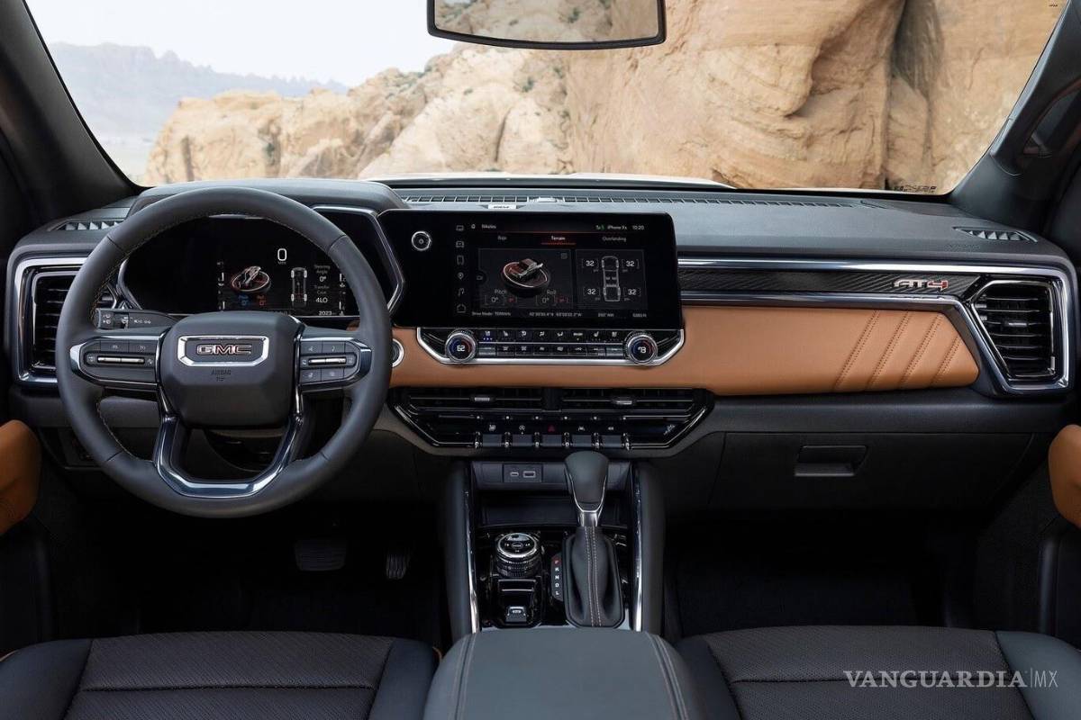 La GMC Canyon 2023 llegará con todo lujo