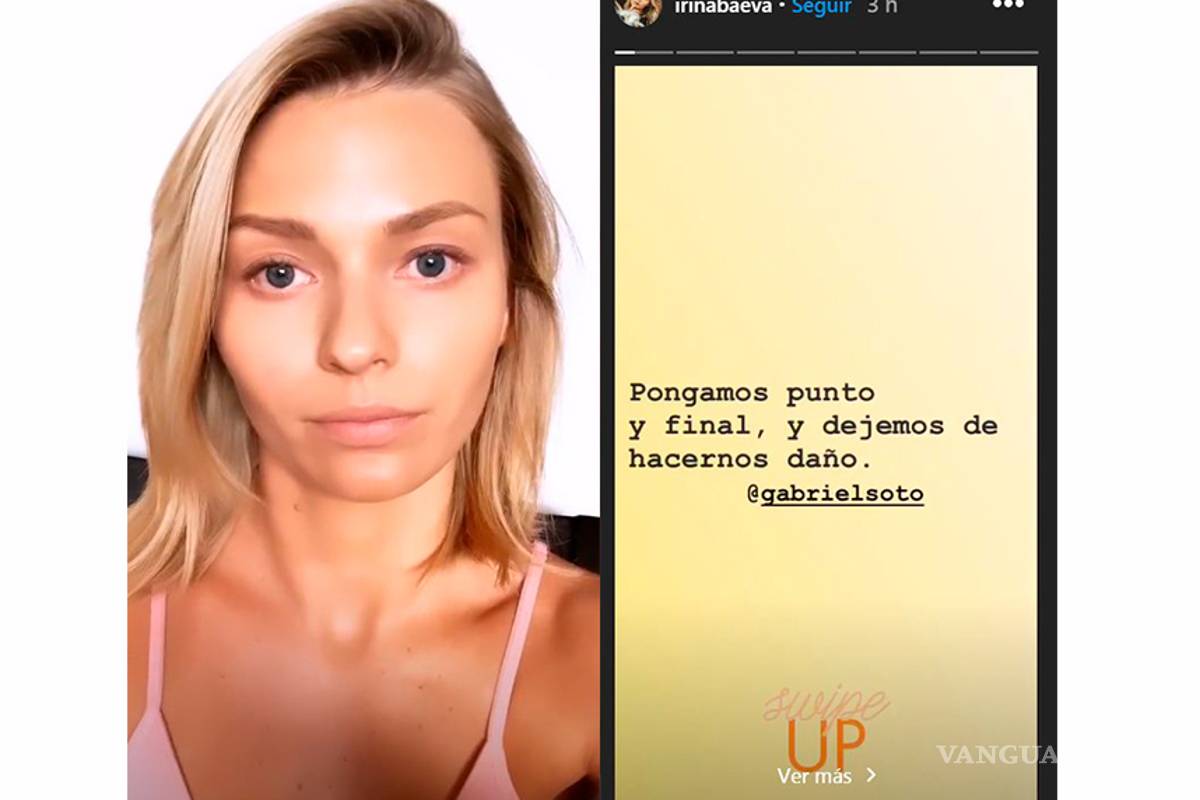 Irina Baeva no se queda atrás y ella también sube video con mensaje para Geraldine Bazan