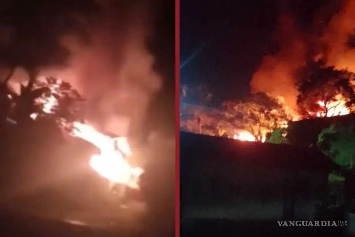 Asesinan a familia y queman su casa, en Puebla