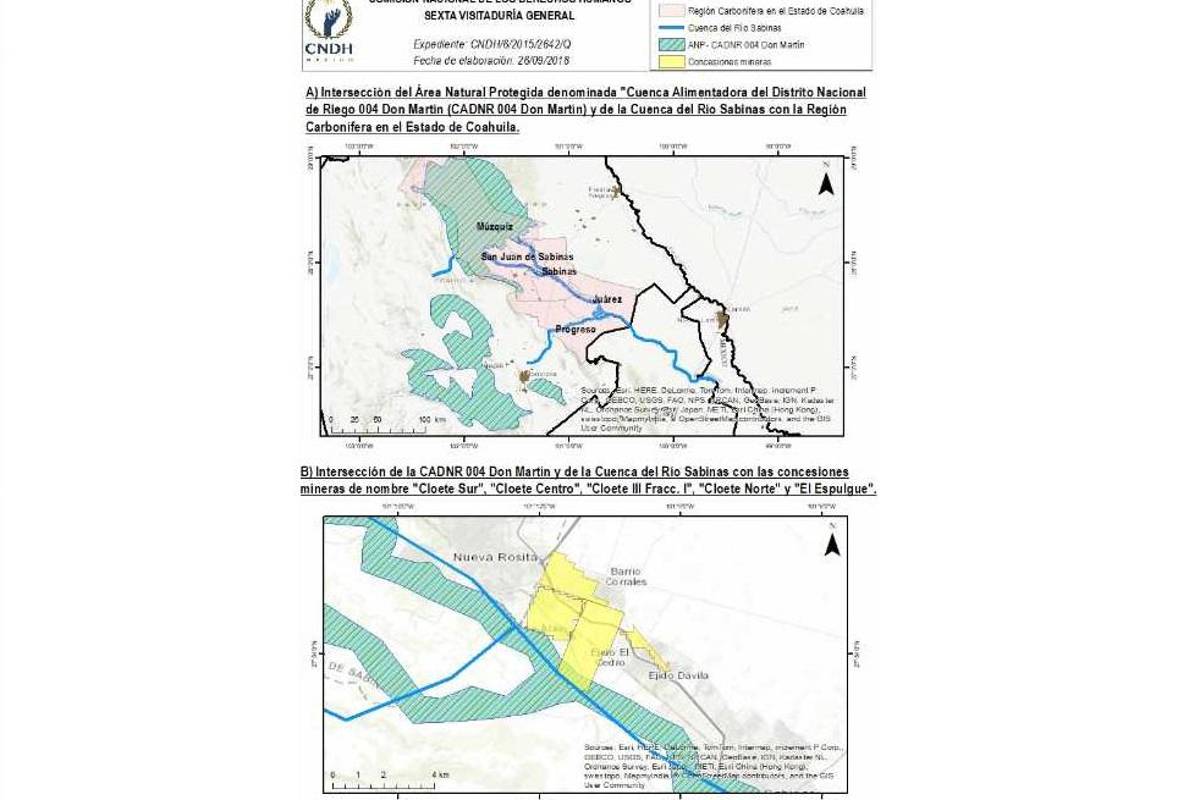 $!Las empresas mineras han afectado los cauces de agua, lo que genera peligro para la explotación minera y para las propias comunidades