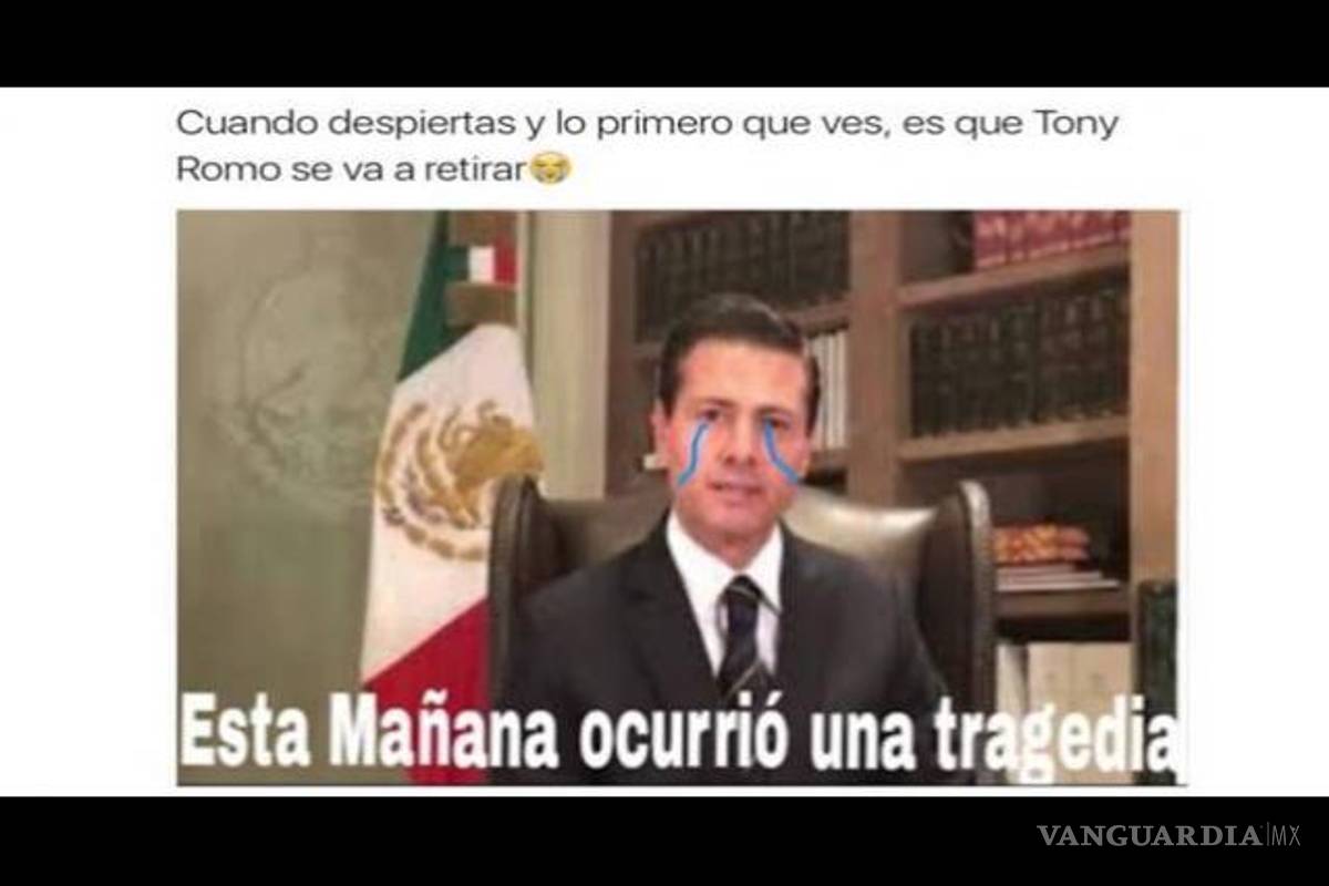 $!Los memes del retiro de Tony Romo