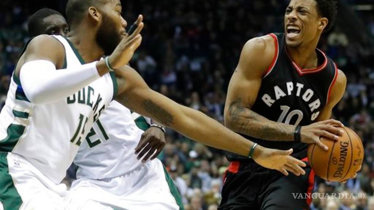 Raptors eliminan a los Bucks