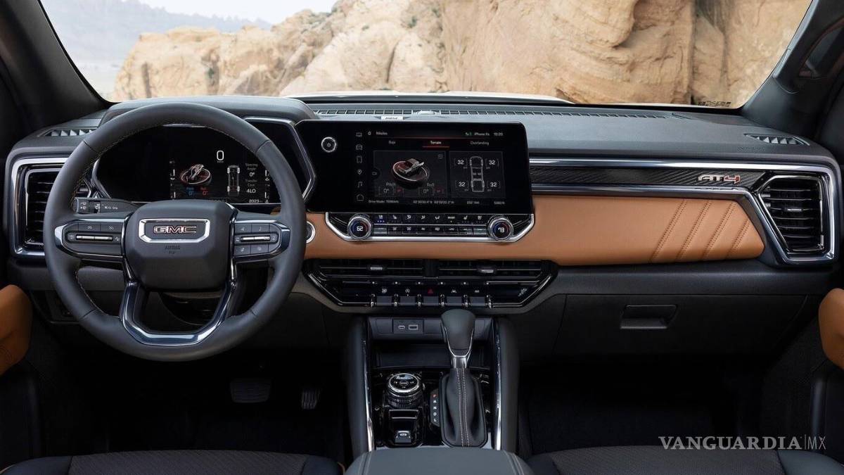 La GMC Canyon 2023 llegará con todo lujo