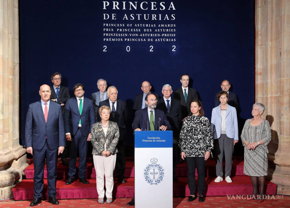 $!El jurado del Premio Princesa de Ciencias Sociales 2022 que otorgó el galardón al arqueólogo y antropólogo mexicano Eduardo Matos Moctezuma.