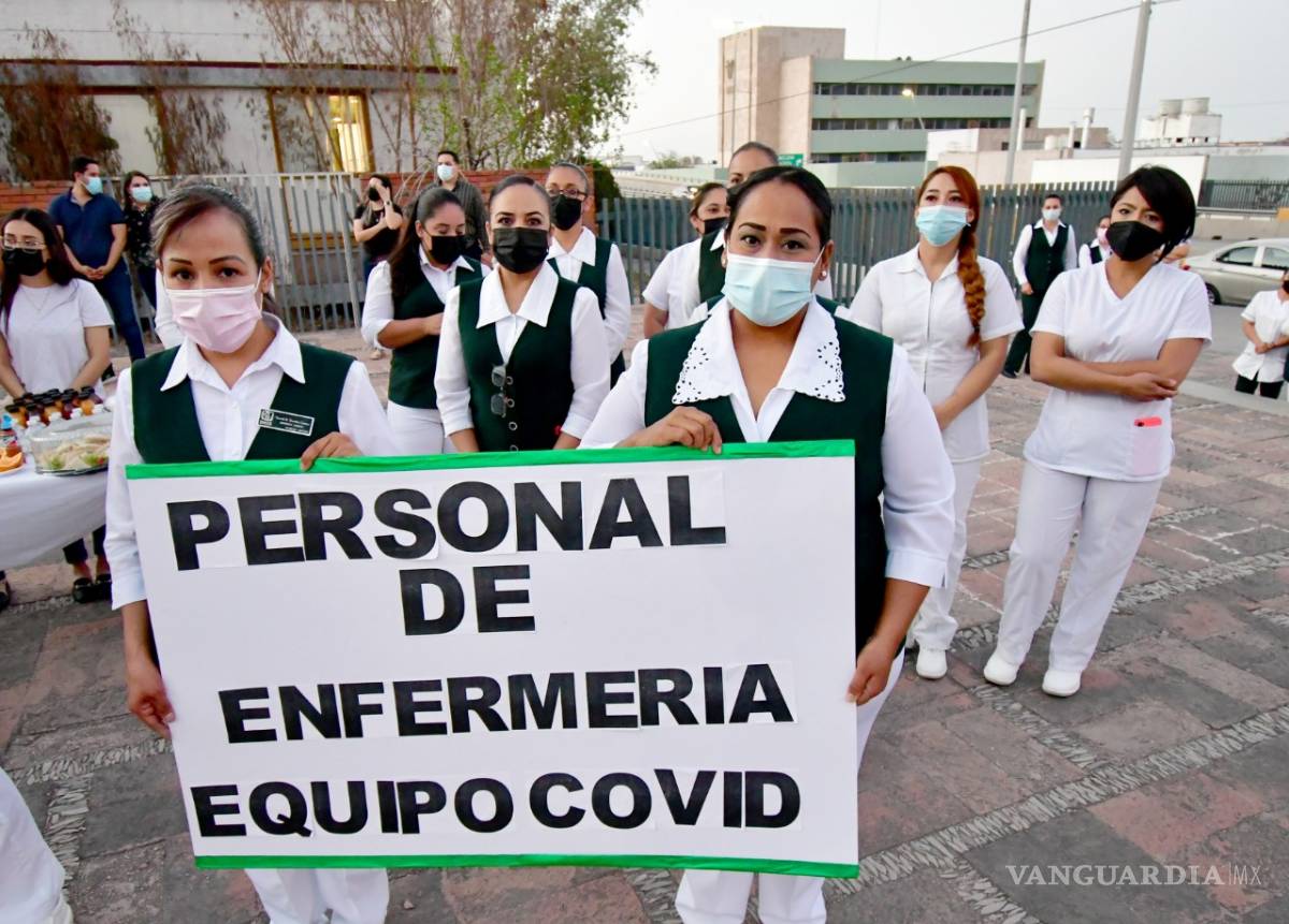 $!Entre lágrimas recuerdan en el IMSS la llegada del COVID-19 a Monclova
