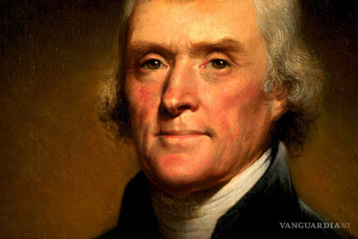 Subastan un mechón de cabello de Thomas Jefferson