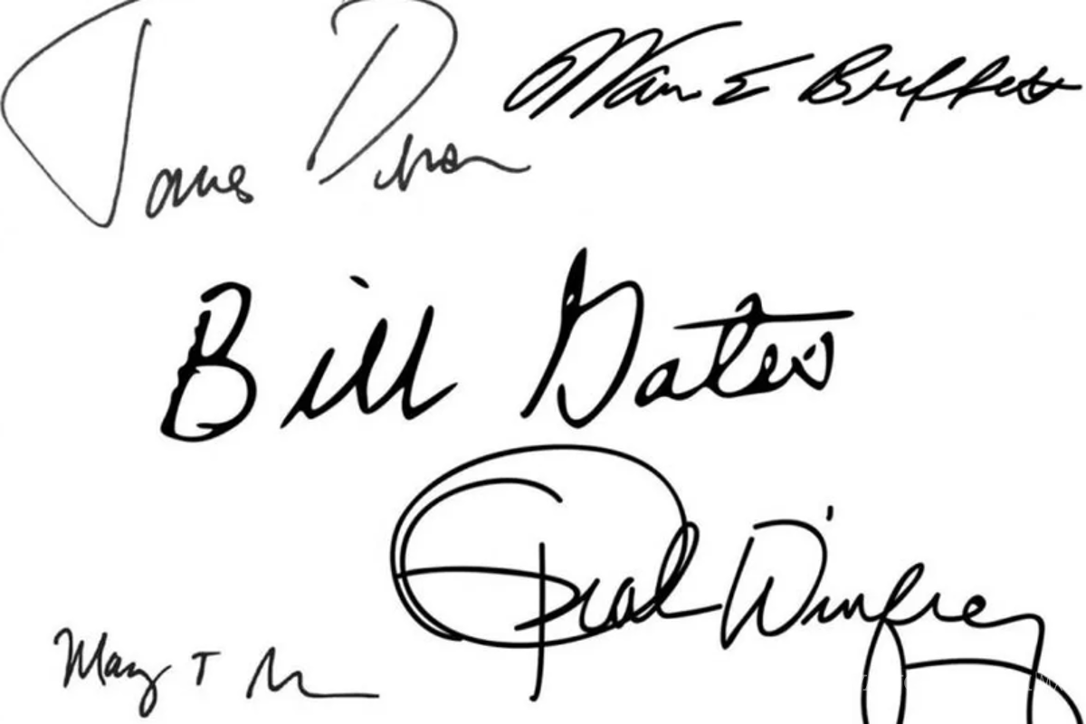 Conoce cómo es la firma de una persona exitosa según la grafología