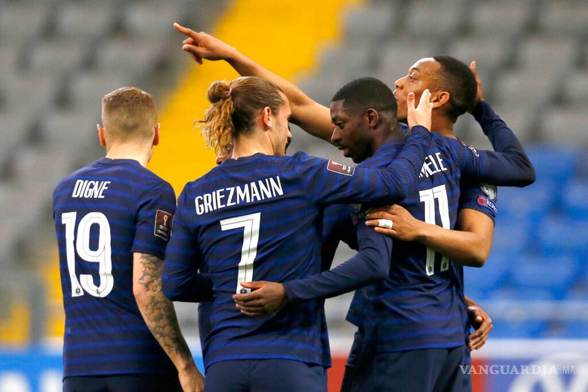 Francia supera sin complicaciones a Kazajistán