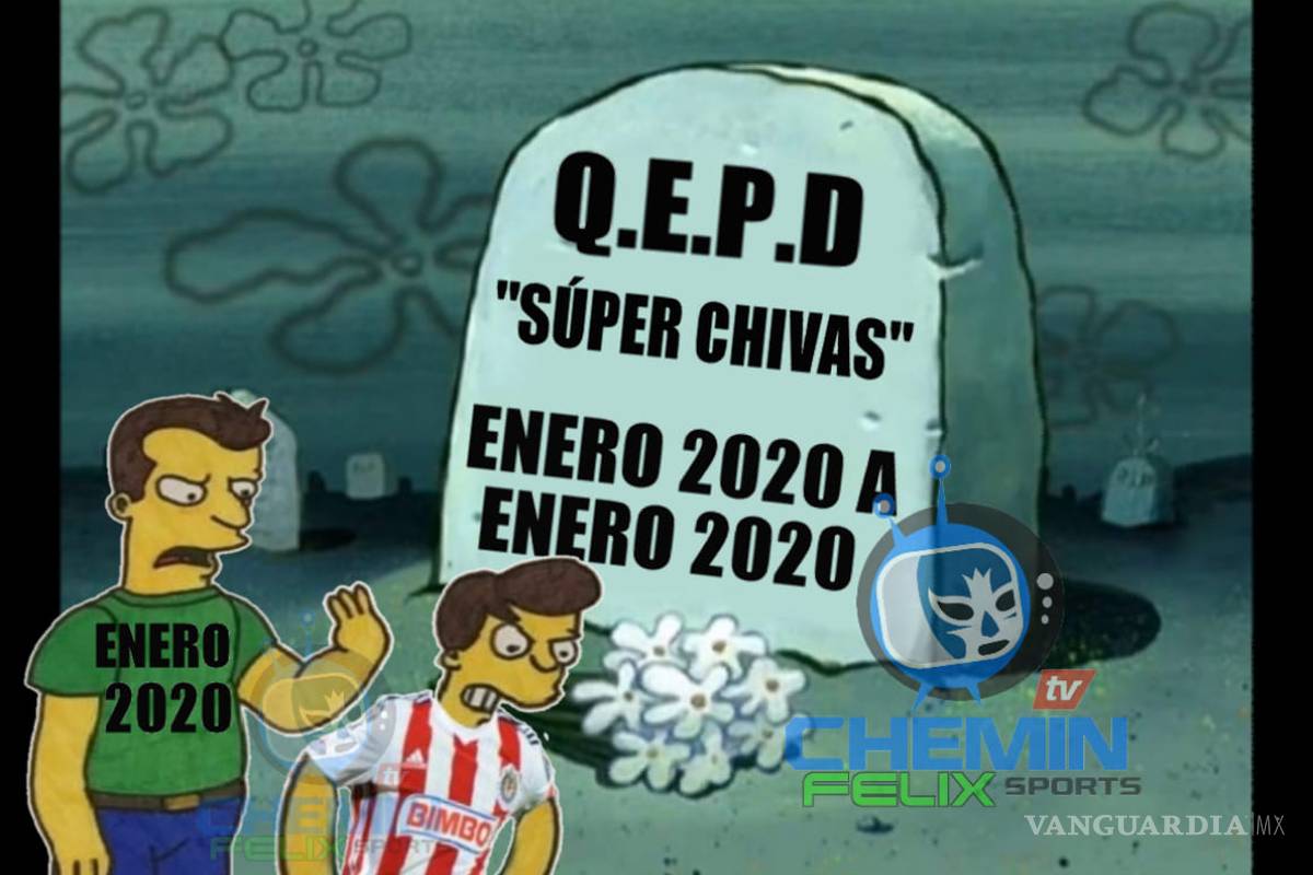Los memes de la eliminación de las Chivas de la Copa MX