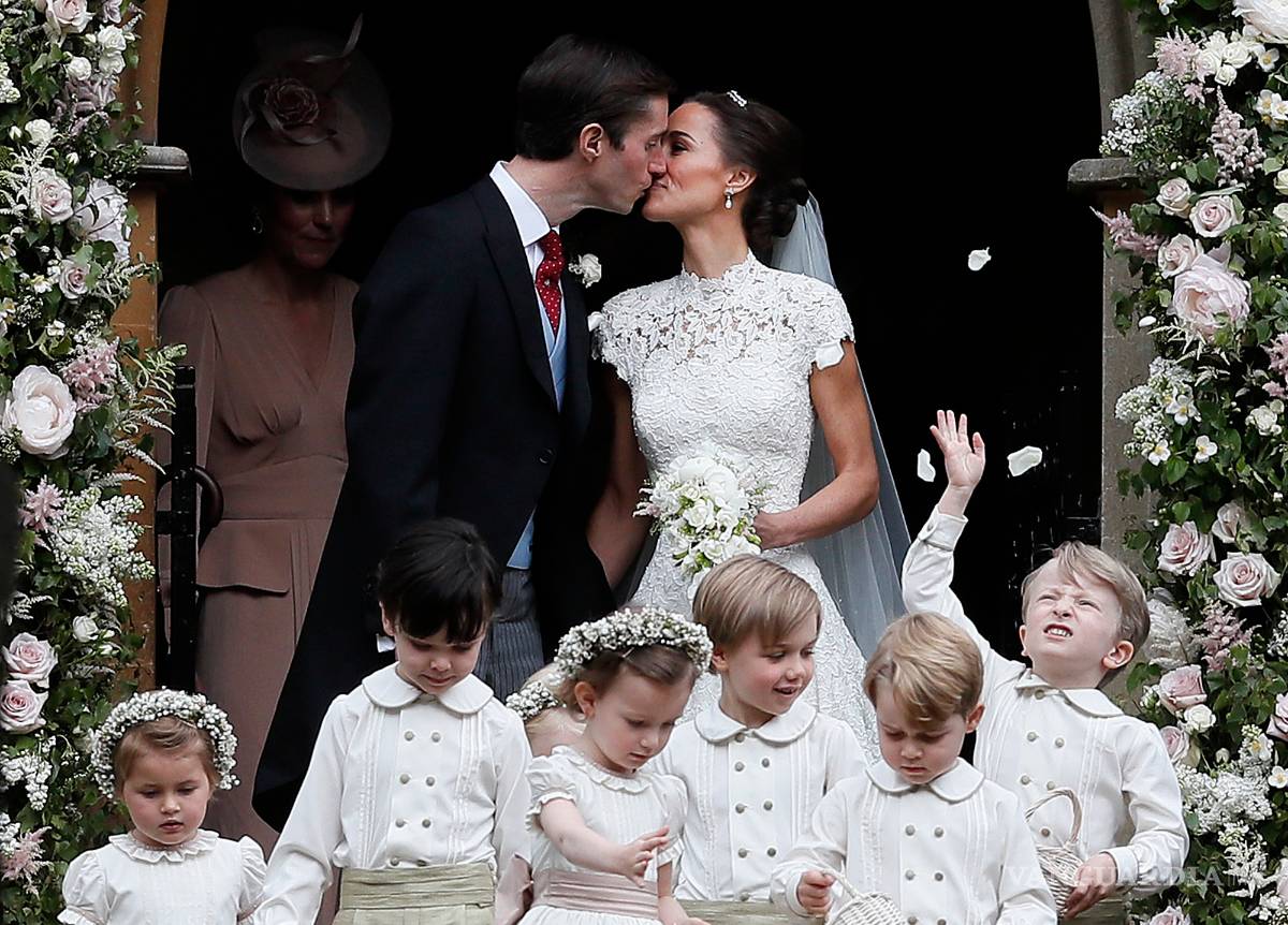 $!Pippa Middleton se casa con el empresario James Matthews en 'una boda casi real'
