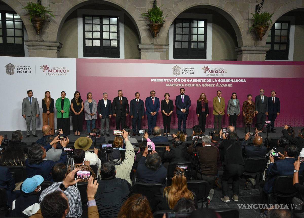 $!Integrantes del gabinete de Delfina Gómez Álvarez, Gobernadora Electa del Estado de México.