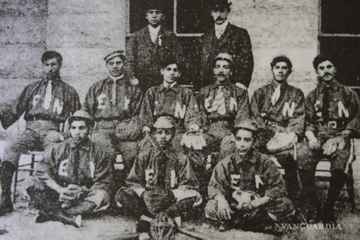 El primer equipo de beisbol en Saltillo