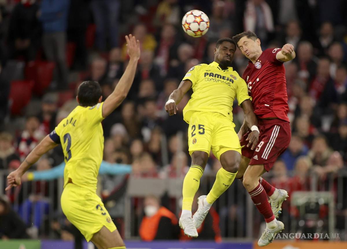 $!El Villarreal dejó al Bayern en el camino a la Champions.