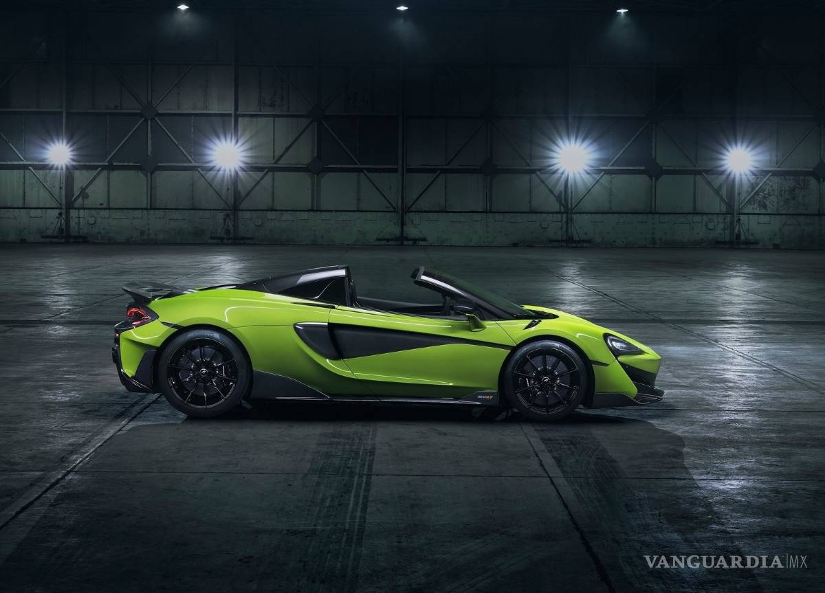 $!McLaren 600 LT Spider, veloz convertible que ofrece 592 hp