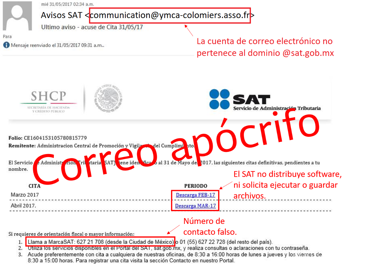 $!¡Cuidado, no es el SAT! Advierten por fraudes con presuntos correos de Hacienda: ¿Cómo saber si un correo es falso?