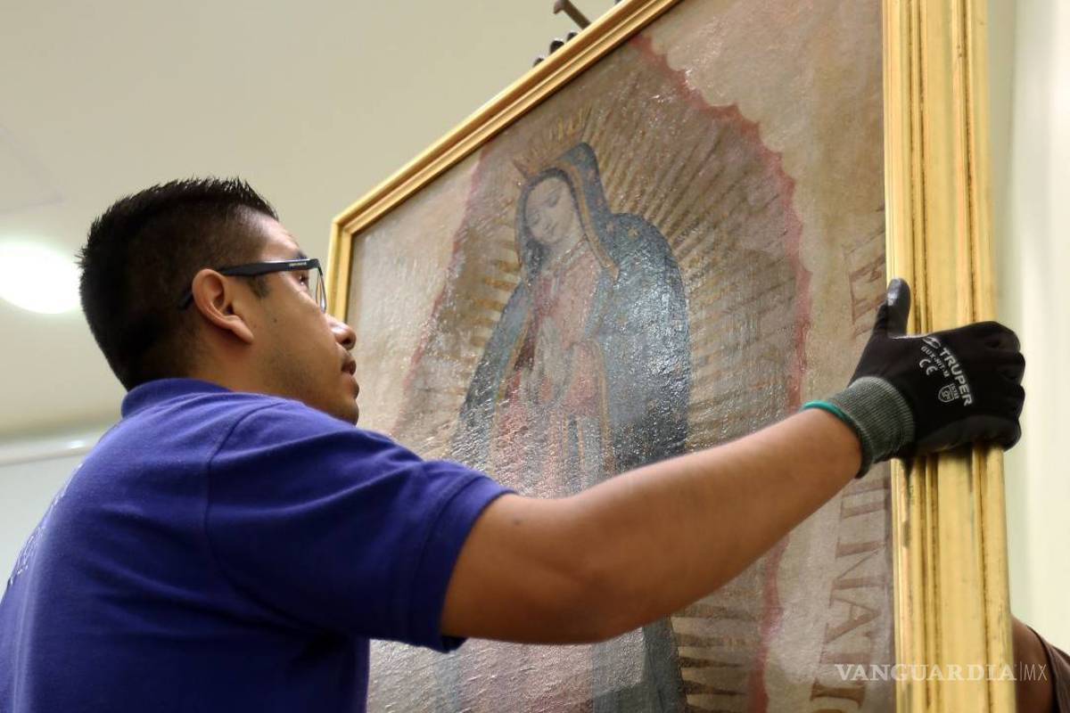 Devuelven a parroquia imagen de Virgen de Guadalupe robada en 2010