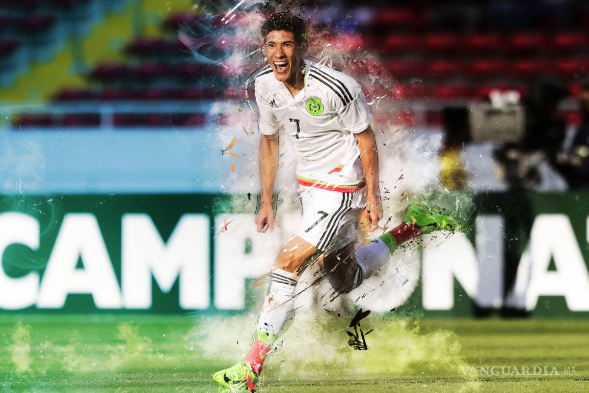 ‘Jugar con el Tri, solo en el play’, Uriel Antuna