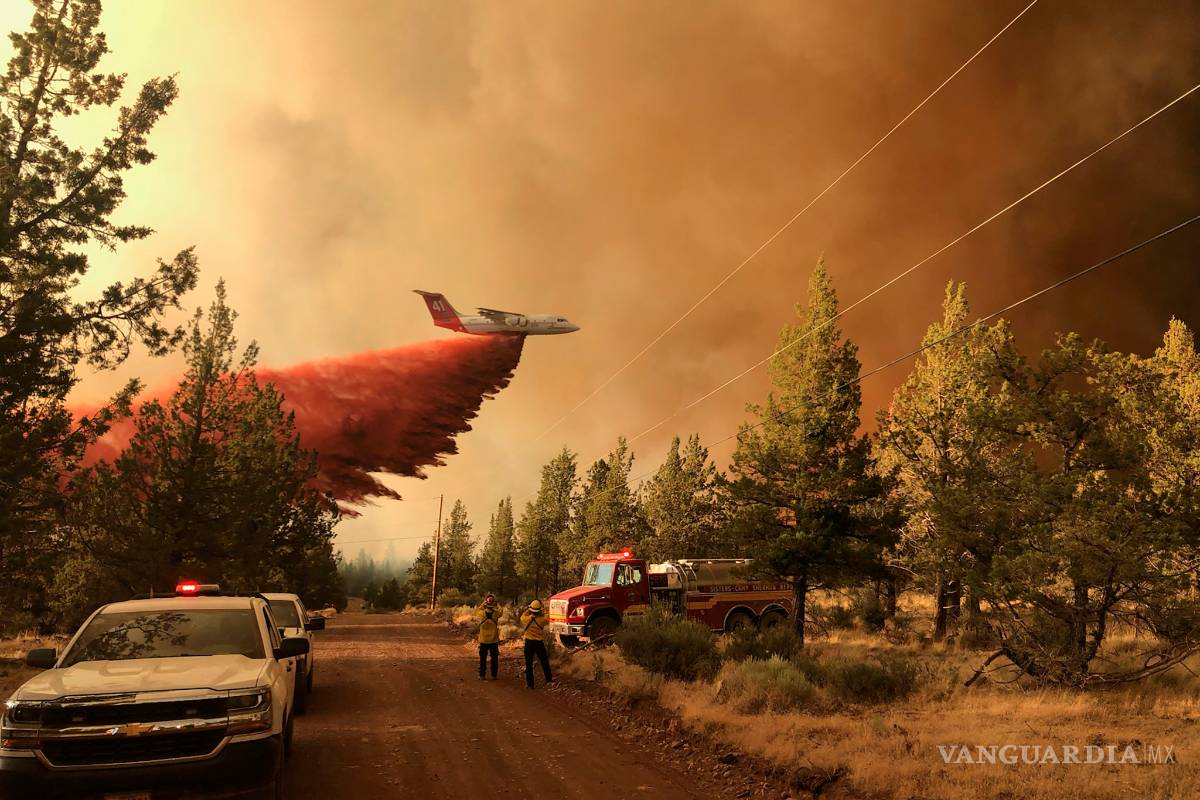 Se expande en Oregon mayor incendio de EU; alcanza mil 210 kilómetros cuadrados