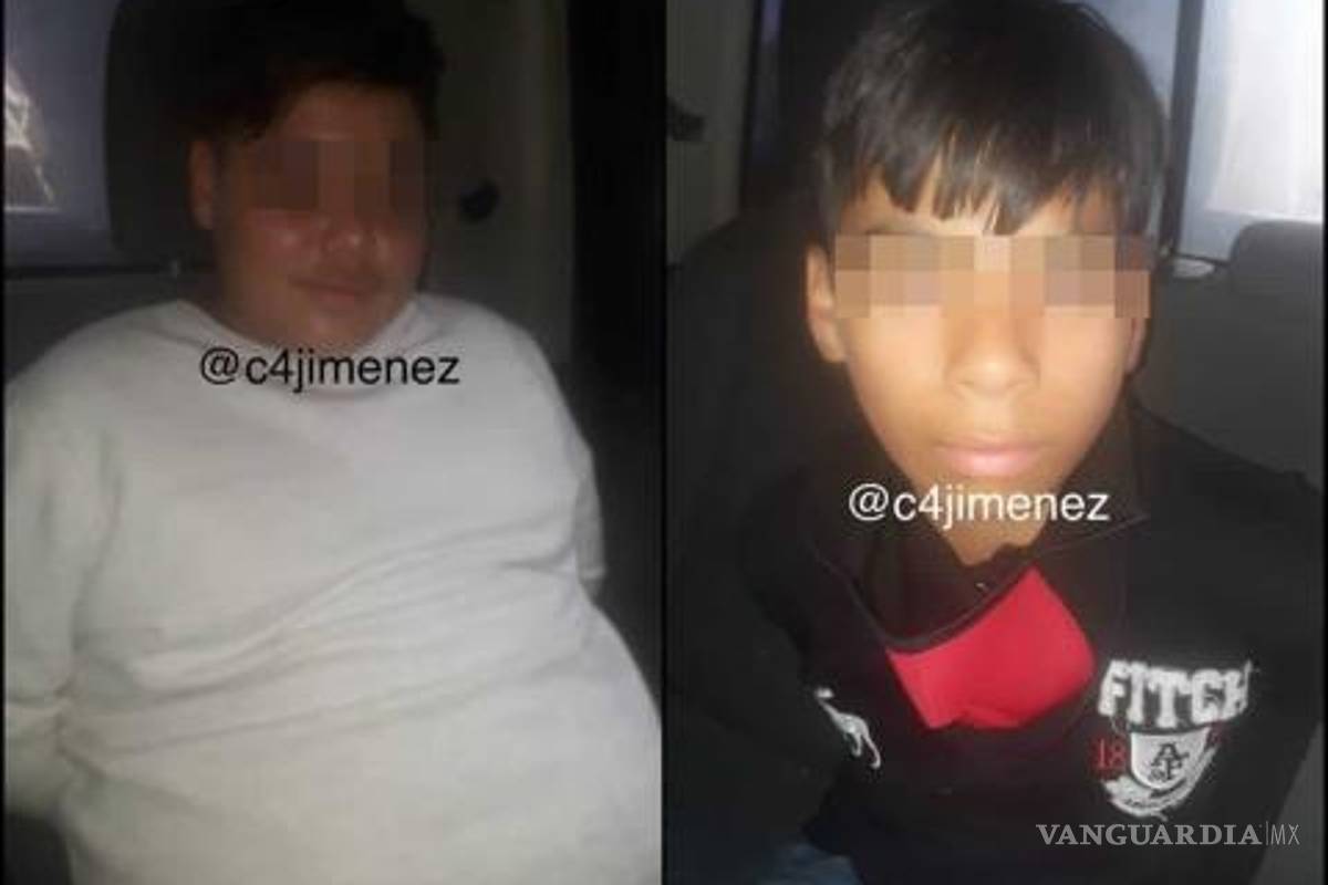 Niños asaltantes en la CDMX; detienen a Rolando y Damián... ¡de sólo 12 y 13 años!