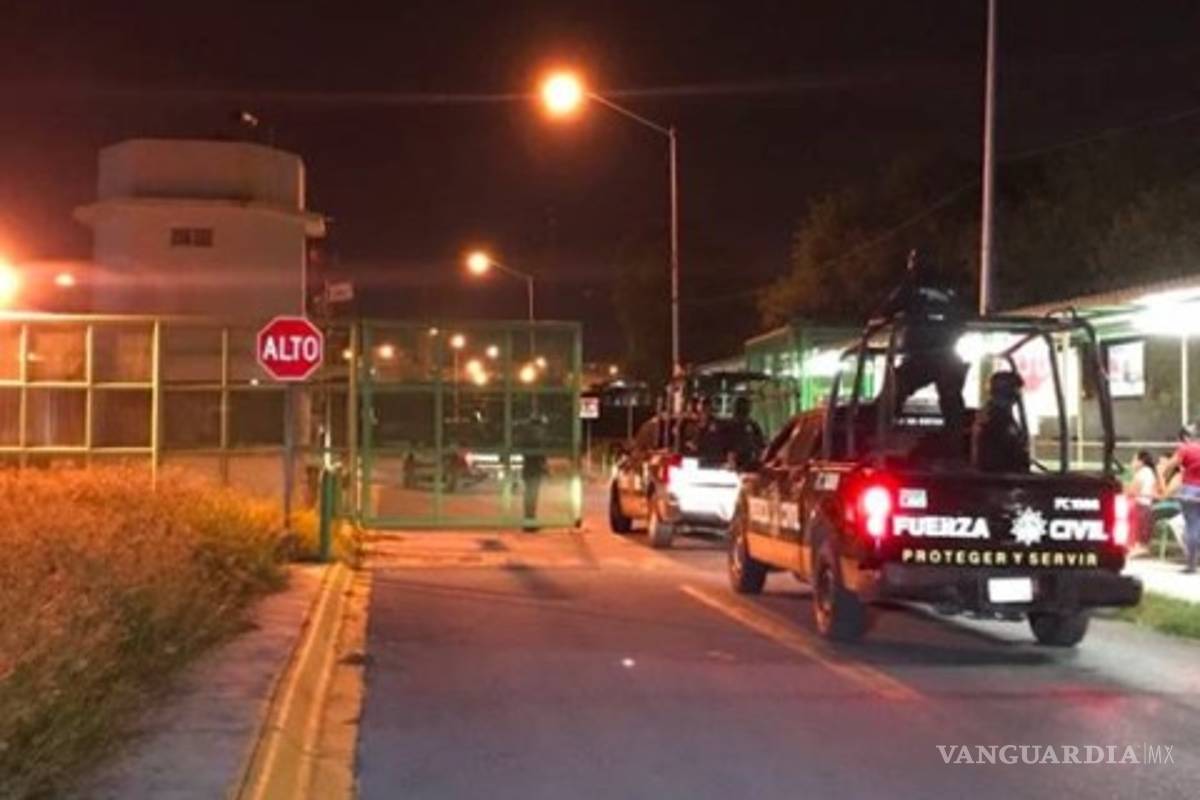 Movilización tras riña en penal de Cadereyta